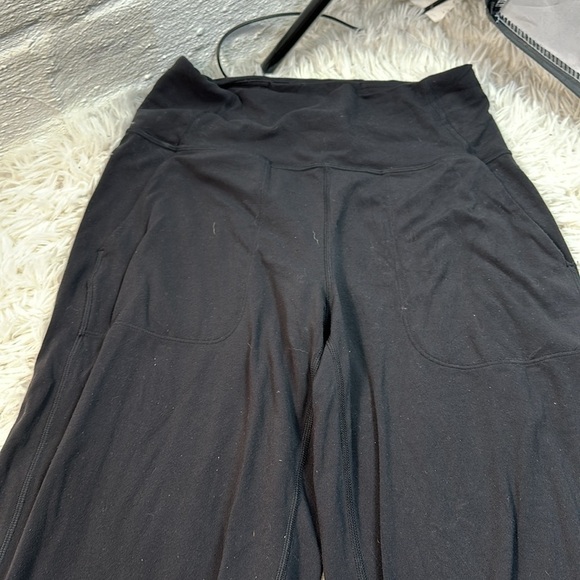 Lululemon Align Super-High-Rise Wide-Leg Crop 23" Black - Picture 2 of 7